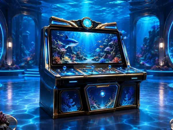The second scene of Kaishen Fishing takes you deep into the ocean, where massive rewards await.