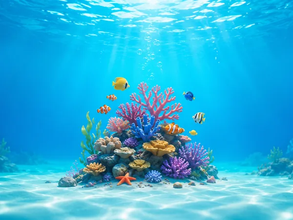 The third image shows schools of colorful fish that boost your winning potential.